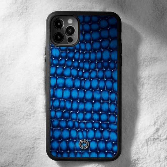 Leather iPhone 13, 13 Pro Max Custom Genuine Italian Leather Phone Case - Picture 3 of 14